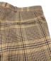 中古・古着 AURALEE (オーラリー) WOOL SERGE CHECK NARROW SLACKS ベージュ サイズ:5：9800円