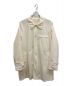 UNIVERSAL PRODUCTS.（ユニバーサルプロダクツ）の古着「NYLON STAIN COLLAR COAT」｜アイボリー