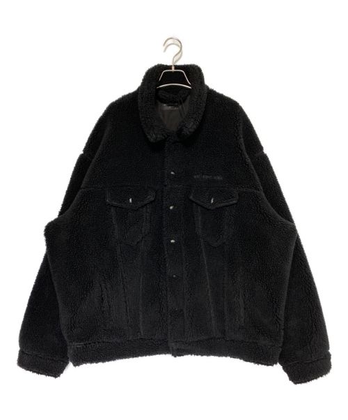 BALENCIAGA（バレンシアガ）BALENCIAGA (バレンシアガ) Oversized Fleece Jacket ブラック サイズ:1の古着・服飾アイテム