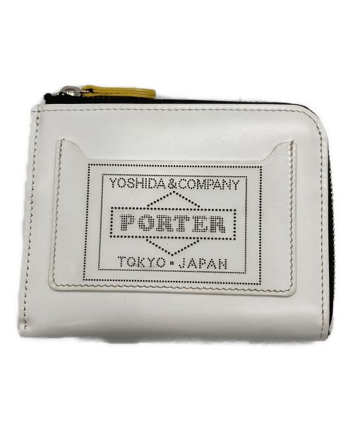 PORTER（ポーター）PORTER (ポーター) L字ファスナーウォレット ホワイト サイズ:-の古着・服飾アイテム