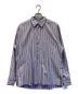 AURALEE（オーラリー）の古着「WASHED FINX TWILL STRIPE SHIRTS」｜パープル