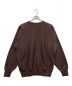 AURALEE (オーラリー) HIGH COUNT HEACY SWEAT P/O ブラウン サイズ:4：13000円