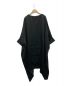 HeRIN.CYE (ヘリンドットサイ) Satin poncho OP ブラック サイズ:FREE：7000円