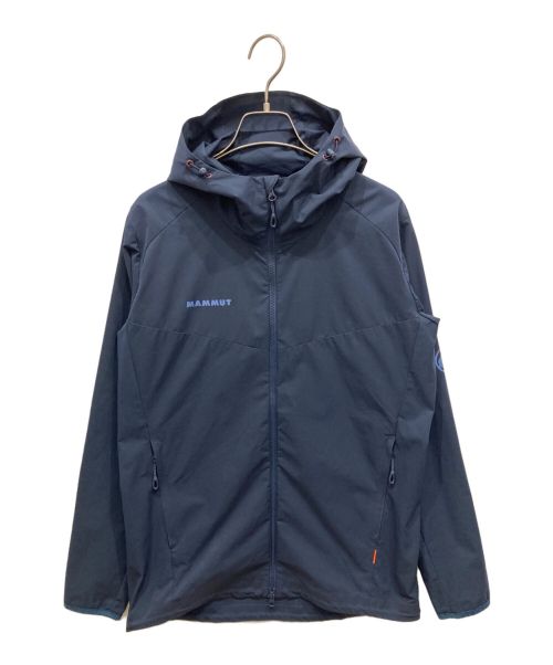 MAMMUT（マムート）MAMMUT (マムート) GRANITE SO Hooded Jacket グラナイトエスオーフーデットジャケットエーエフメン ネイビー サイズ:SIZE ASIA Sの古着・服飾アイテム