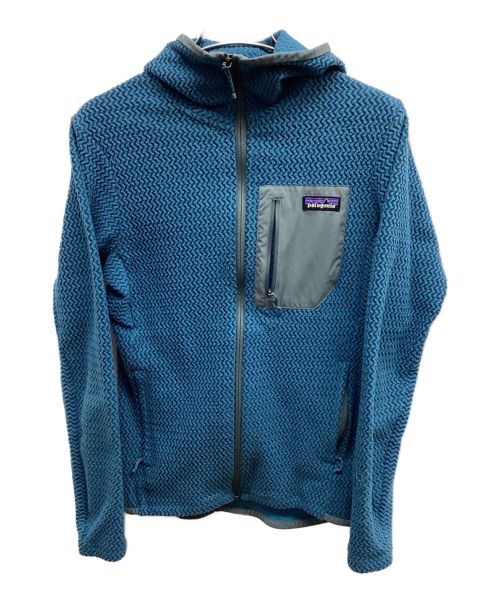 Patagonia（パタゴニア）Patagonia (パタゴニア) R1 エア フルジップ フーディ スカイブルー サイズ:XSの古着・服飾アイテム