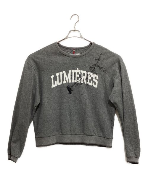 OAMC（オーエーエムシー）OAMC (オーエーエムシー) Lumieres Sweatshirt グレー サイズ:Lの古着・服飾アイテム