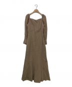 sheerシアー）の古着「nudie dress」｜ベージュ