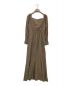 SHEER (シアー) nudie dress ベージュ サイズ:F：3980円