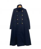 Ameriアメリ）の古着「CHARME FLARE LONG COAT」｜ネイビー