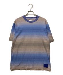 PAUL SMITH（ポールスミス）の古着「グラデーションTシャツ」｜ベージュ×ブルー