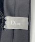 中古・古着 DIOR HOMME (ディオール オム) シルクナロータイ ブラック サイズ:-：12800円