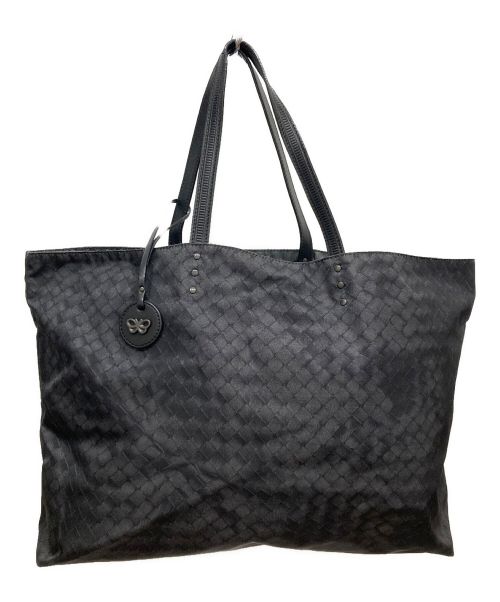 BOTTEGA VENETA（ボッテガベネタ）BOTTEGA VENETA (ボッテガベネタ) パピヨントートバッグ ブラックの古着・服飾アイテム