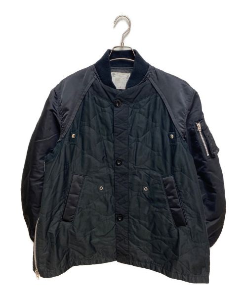 sacai（サカイ）sacai (サカイ) Nylon Twill Blouson ブラック サイズ:2の古着・服飾アイテム