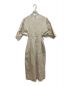 6(ROKU) BEAUTY&YOUTH (ロク ビューティーアンドユース) COTTON SLIT DRESS ベージュ サイズ:36：8000円