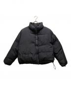 MONKEY TIMEモンキータイム）の古着「TFT CROPPED DOWN JACKET クロップド ダウンジャケット ドローコード  8325-699-0958」｜ブラック