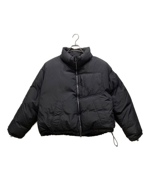 MONKEY TIME（モンキータイム）MONKEY TIME (モンキータイム) TFT CROPPED DOWN JACKET クロップド ダウンジャケット ドローコード  8325-699-0958 ブラック サイズ:Mの古着・服飾アイテム