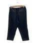 Graphpaper (グラフペーパー) SELVAGE WOOL SLIM CHEF PANTS ブラック サイズ:F：8000円