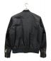 DIESEL (ディーゼル) デニム切替MA-1ジャケット ブラック×ブルー サイズ:SIZE M：8000円