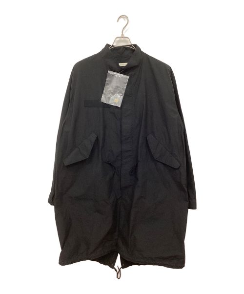 SLOW（スロウ）SLOW (スロウ) Fishtail long jacket ブラック サイズ:2の古着・服飾アイテム