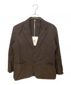 KAPTAIN SUNSHINEキャプテンサンシャイン）の古着「22AW Garment Dyed 2B Single Jacket」｜ブラウン
