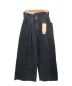 77circa（ナナナナサーカ）の古着「circa make double west belt buggy denim pants」｜ブラック