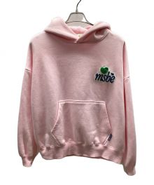 My Sugar Babe（マイシュガーベイブ）の古着「msbe heart logo wappen hoodie」｜ピンク