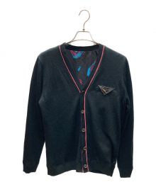 glamb（グラム）の古着「CLUB reversible cardigan」｜ブラック