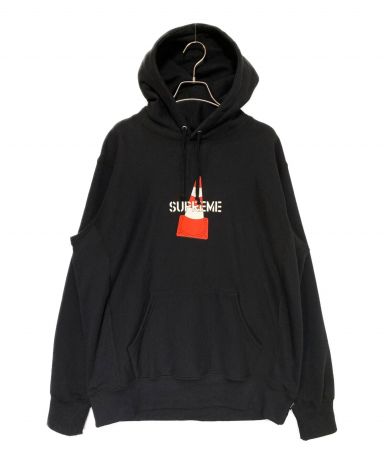Supreme Cone Hooded Sweatshirt 黒 Lサイズ
