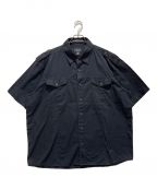 AIR WALKエアウォーク）の古着「半袖シャツ」｜ブラック