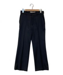 THE SHINZONE（ザ シンゾーン）の古着「CENTER PRESS PANTS」｜ブラック