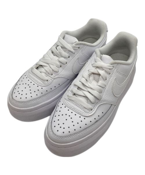 NIKE（ナイキ）NIKE (ナイキ) Court Vision Alta ホワイト サイズ:23.5cmの古着・服飾アイテム