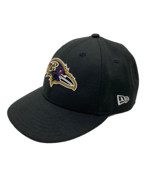 New Era 59FIFTY（ニューエラ）New Era 59FIFTY (ニューエラ) キャップ ブラック サイズ:7 3/8・58.7cmの古着・服飾アイテム