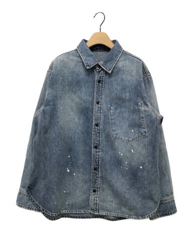 中古・古着通販】Plage (プラージュ) les Tendre DENIM シャツ ブルー