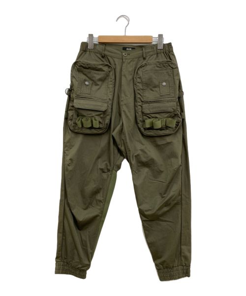 glamb（グラム）glamb (グラム) Military Storage Jogger Pants（ミリタリーストレージジョガーパンツ） カーキ サイズ:Lの古着・服飾アイテム