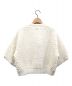 CLANE (クラネ) 3D DOT HALF SLEEVE KNIT CARDIGAN ホワイト サイズ:2：12000円