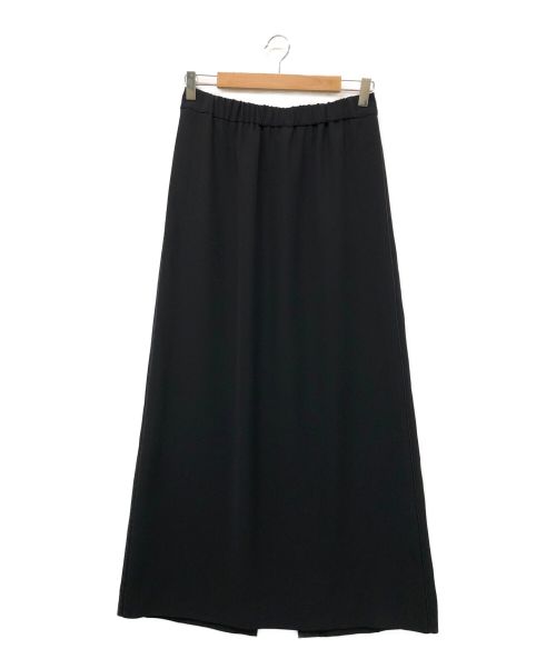 L'appartement（アパルトモン）L'Appartement (アパルトモン) Satin Gather Long Skirt ブラック サイズ:38の古着・服飾アイテム