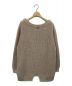 MUSE de Deuxieme Classe (ミューズ ドゥーズィエム クラス) Lily Linen アゼ プルオーバー ベージュ サイズ:-：9800円