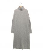 ADAWASアダワス）の古着「KNIT SWEAT RELAXED DRESS」｜グレー