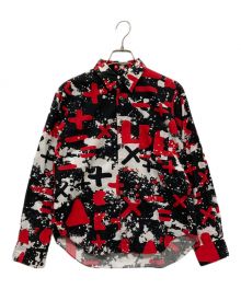 BLACK COMME des GARCONS（ブラック コムデギャルソン）の古着「グラフィックプリントシャツ」｜ブラック