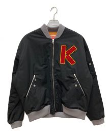 KENZO（ケンゾー）の古着「bomber jacket」｜ブラック