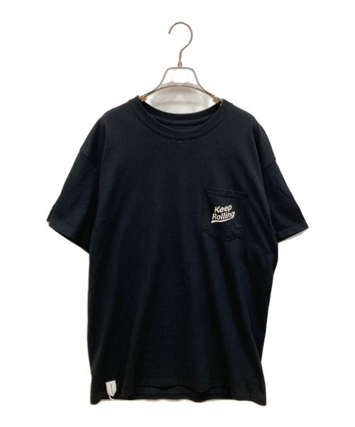 DESCENDANT（ディセンダント）DESCENDANT (ディセンダント) OVAL CREW NECK SS ブラック サイズ:SIZE 3の古着・服飾アイテム