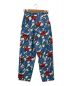 6(ROKU) BEAUTY&YOUTH (ロク ビューティーアンドユース) FLOWER PRINT TUCK PANTS ブルー サイズ:34：5800円