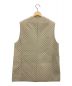 6(ROKU) BEAUTY&YOUTH (ロク ビューティーアンドユース) QUILTED VEST ベージュ サイズ:38：5000円