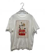 Porter Classic×DISNEY FANTASIAポータークラシック×）の古着「BANDANA T-SHIRT バンダナ T シャツ」｜ホワイト