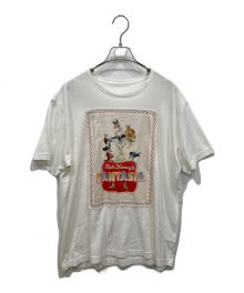 Porter Classic×DISNEY FANTASIA（ポータークラシック）の古着「BANDANA T-SHIRT バンダナ T シャツ」｜ホワイト