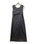 ELE STOLYOF (エレ ストリオフ) Fine Mohair Twill Layered KT Dress ブラック サイズ:38：7000円