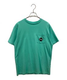 F.C.R.B.（エフシーアールビー）の古着「LOGO POCKET/Tシャツ」｜グリーン