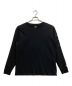 Yohji Yamamoto pour homme（ヨウジヤマモト プールオム）の古着「YY Signature LOGO Long sleeve」｜ブラック