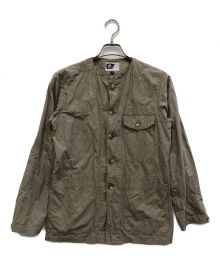 Engineered Garments（エンジニアド ガーメンツ）の古着「ノーカラージャケット」｜ベージュ