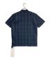 WTAPS (ダブルタップス) UNION 01 SHIRT グリーン×ネイビー サイズ:X01 未使用品：13000円